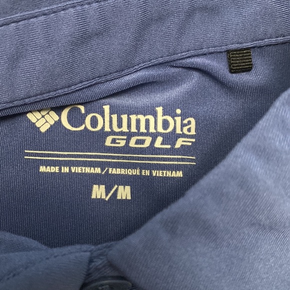 NWT Colombia Golf Polo size Medium Omni-Wick - Picture 7 of 9